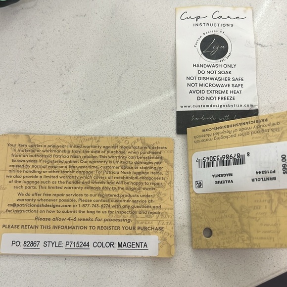 PATRICIA NASH NWT VALERIE WRISTLET - Picture 14 of 16